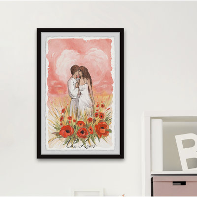 True Lovers - Cadre photo, impression sur papier