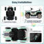 Voiture électrique 24V avec télécommande, jouets électriques pour enfants avec musique, Bluetooth, son de train, lecteur MP3-119402066