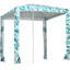Parasol de plage - Protection Uv50 +, installation facile, sacs de sable pour la stabilité, sac de transport à assemblage rapide protégé du camping, parasol stabilisé avec sacs de sable, extérieur