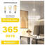 Lustre cylindrique 19 pouces à 6 niveaux à 2 niveaux, plafonnier à hauteur réglable pour vestibule, salle à manger et chambre à coucher-2133616044