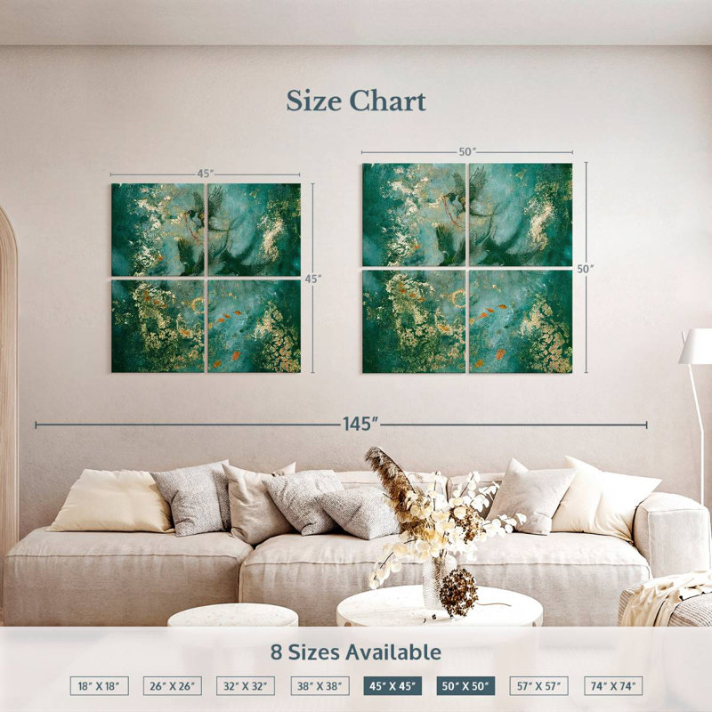 Brampt Three Fates, 45'' H x 45'' W