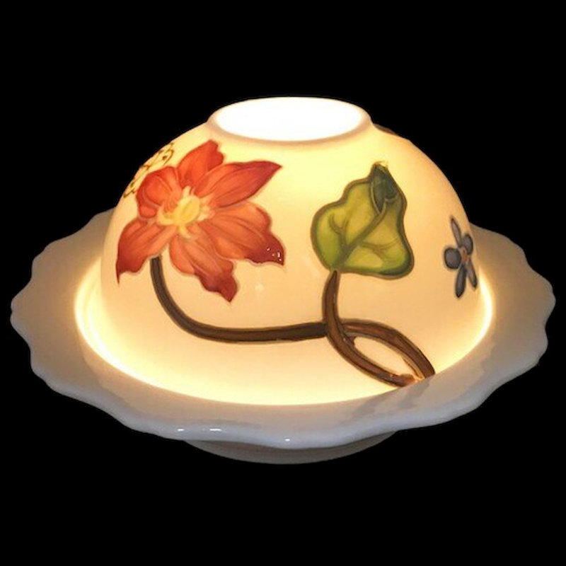 4.5'' H Porcelain China Tabletop Tealight Holder
