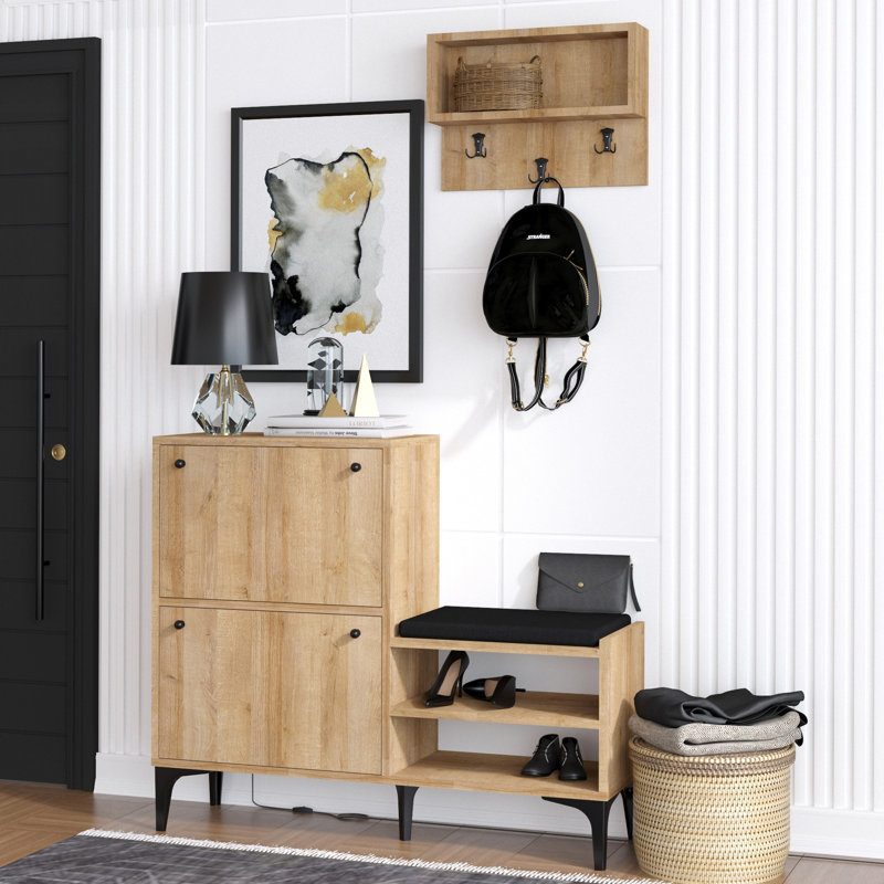 Featherste Hall Tree with Shoe Storage