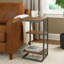 Table de bout avec rangement Frame