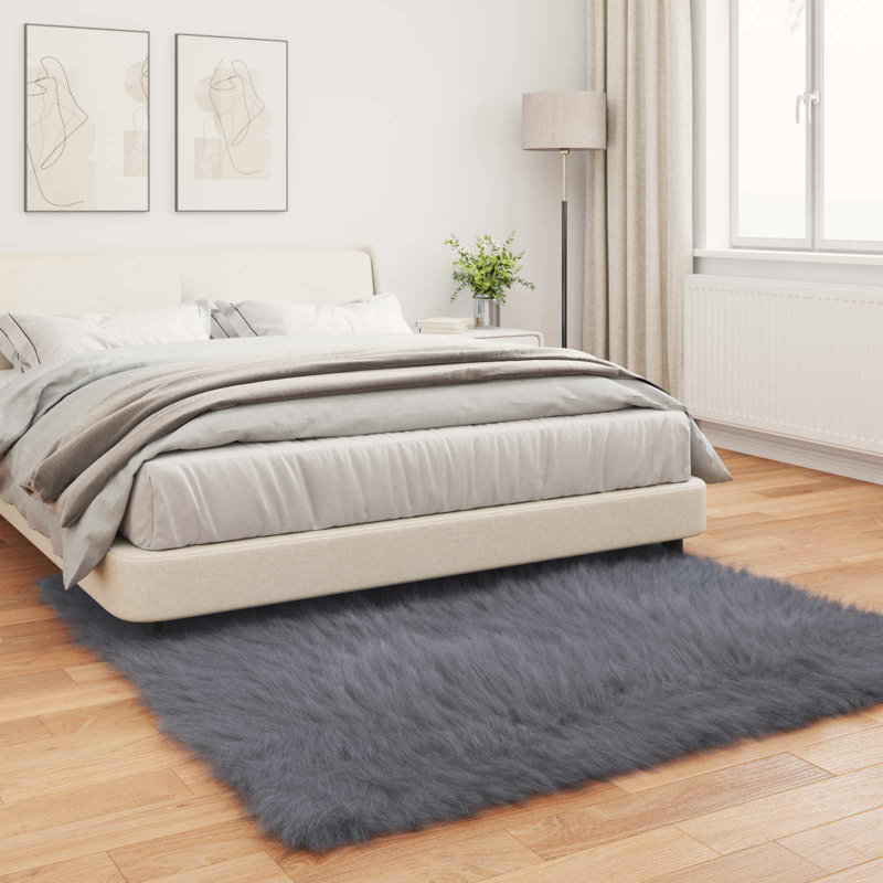 Solid Colour Standard Area Rug, Square 160 cm
