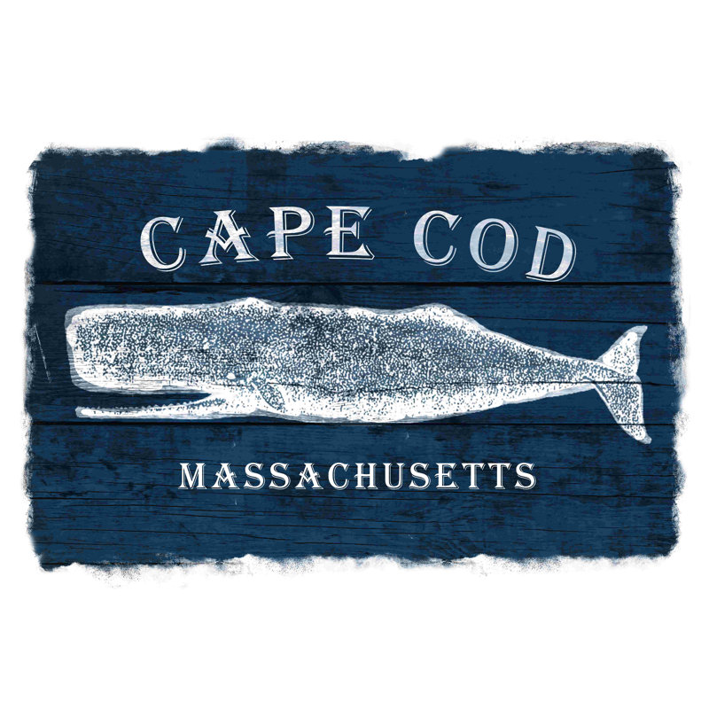 " Cape Cod Whale ", 20" H x 30" W  