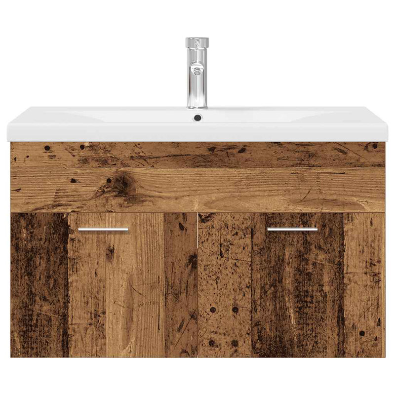 Bascomb Under Sink Cabinet, Old Wood