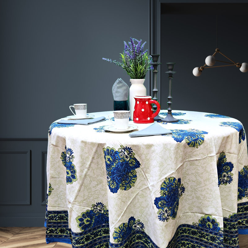 Jannik 100% Cotton Tuscan Tablecloth