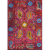 Melody Hand Knotted Silk Oriental Area Rug