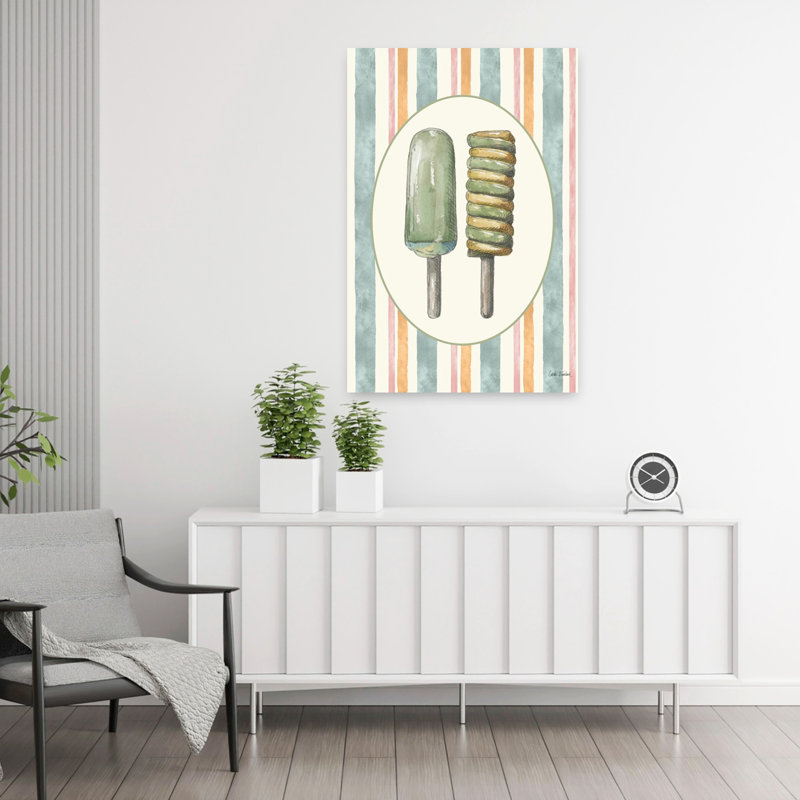 Art rétro rétro été X, H 36 po x l 24 po