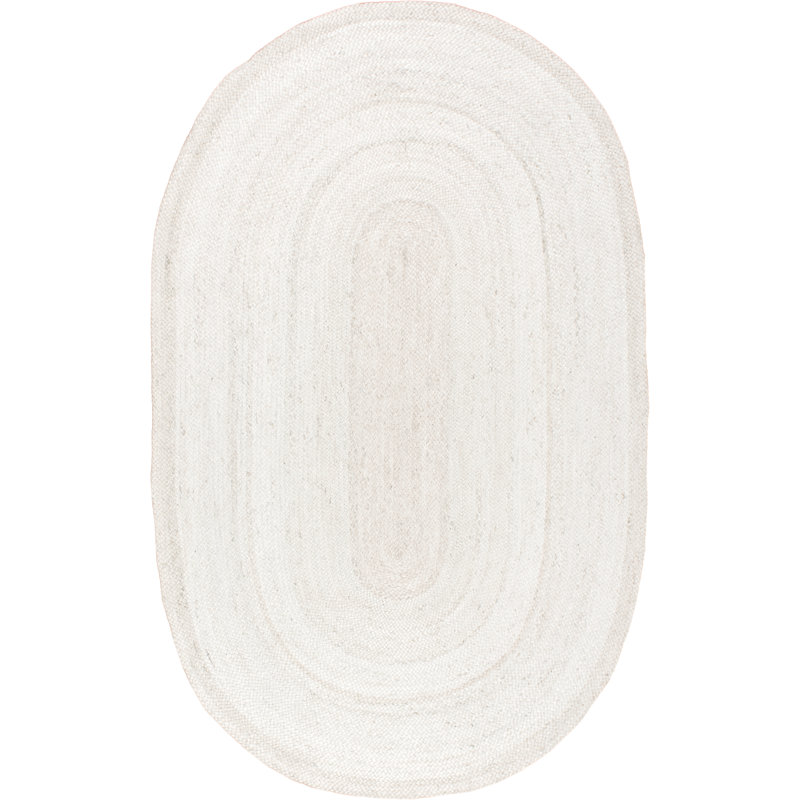Tapis Cruise Natural en jute, Ovale 5 pi x 8 pi