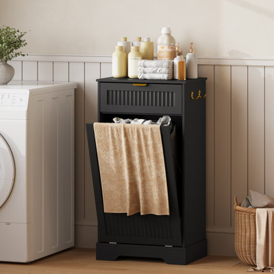 13-Gallon Tilt-Out Trash Cabinet with Odour Control