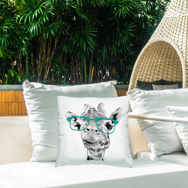 Housse et insert de coussin décoratif en polyester pour l'intérieur / extérieur Annalisa Latella