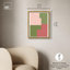 «One Side Nursery Map», Pastel Boho Abstracts par Art Remedy-104628140-104628129
