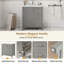 Ensemble de meuble-lavabo avec lavabo 30 po, armoire de rangement pour salle de bain avec porte à fermeture douce, 3 tiroirs à fermeture douce et plateau amovible, structure en bois massif-1364970767