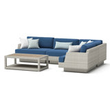 Portofino Comfort Outdoor 5 - Piece Conversation Set