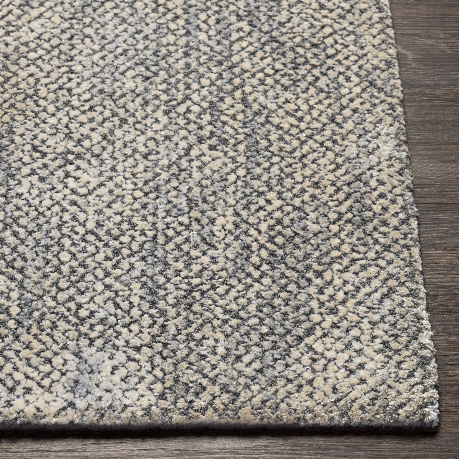 Alba Hand-Loomed Slate Rug, Rectangle 9' x 12'