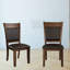 Chaise d'appoint en brun