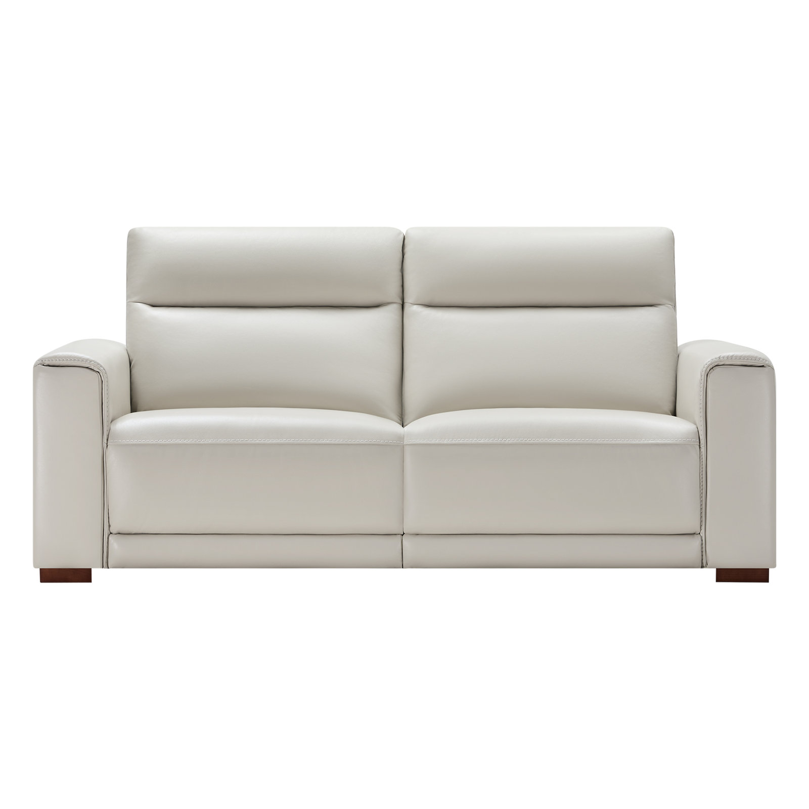 Ollie Genuine Leather Power Wall Reclining Sofa