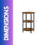 Aniyha 3 Tier Small Round Coffee Table