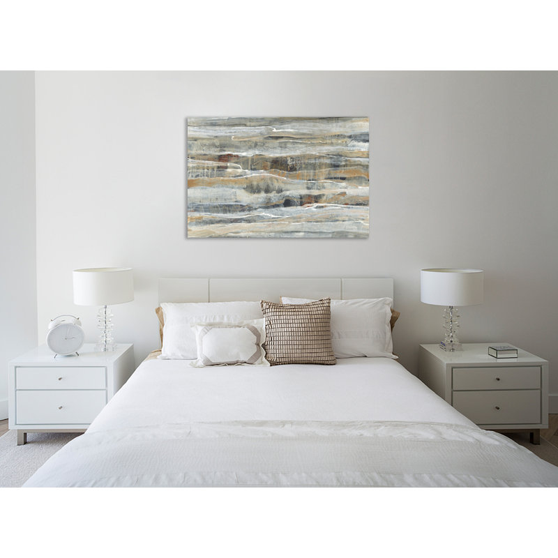 «Spring Stream», toile tendue par Albena Hristova, H 16 po x l 24 po x P 1,5 po