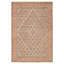 Tapis ivoire en laine rectangulaire unique de 6 pi 6 po x 9 pi 4 po Agela Agela