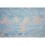 Hand-Knotted High-Quality Silver and Aqua Area Rug