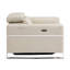Causeuse en cuir italien avec fauteuil inclinable Global United-1209054918