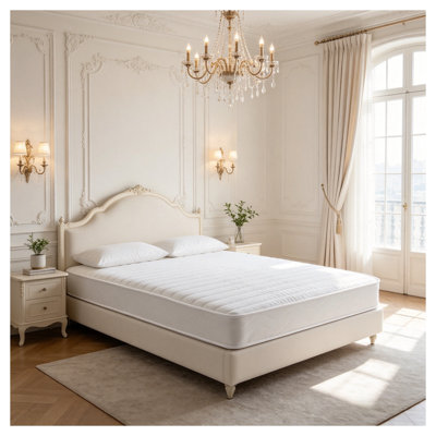 Twin Size 5-Inch Medium Firmness Bonnell Spring Mattress with Polyester Cover