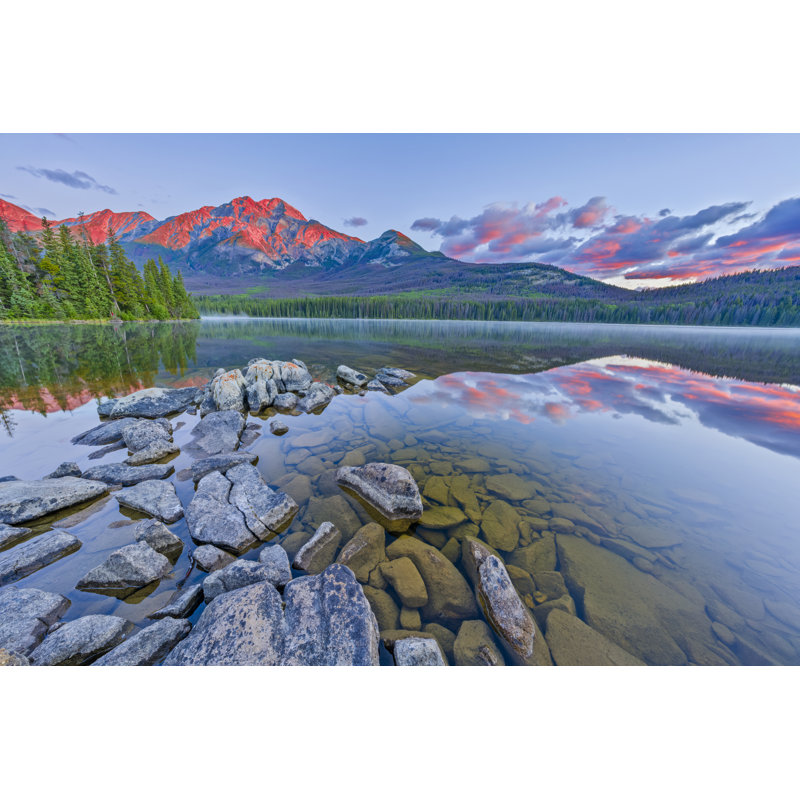Jasper National Park In Alberta Canada by Don White - Wrapped Canvas Print, 20cm H x 30cm W