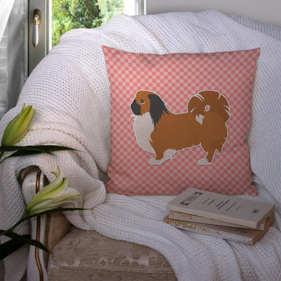 Pekingese Square Indoor/Outdoor Throw Pillow
