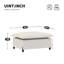 Module de repose-pieds 33 * 27,5 "pour canapé modulaire modulaire, assise large, chenille, 2 couleurs (repose-pieds seulement)-738315035
