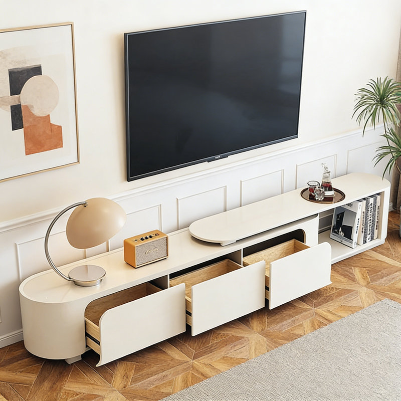 Meuble télé français de style crème français