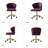 Alice Ergonomic Task Chair with Tufted Back-1085537830