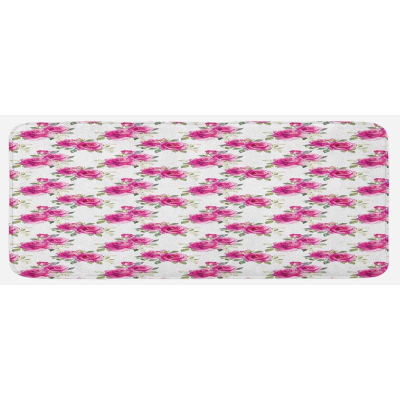 Tapis de cuisine Rose