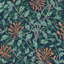 William Morris Honeysuckle Tidewater Blue Wallpaper