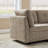 Chenille Upholstered Sectional Sofa Couch With Ottoman-120142524