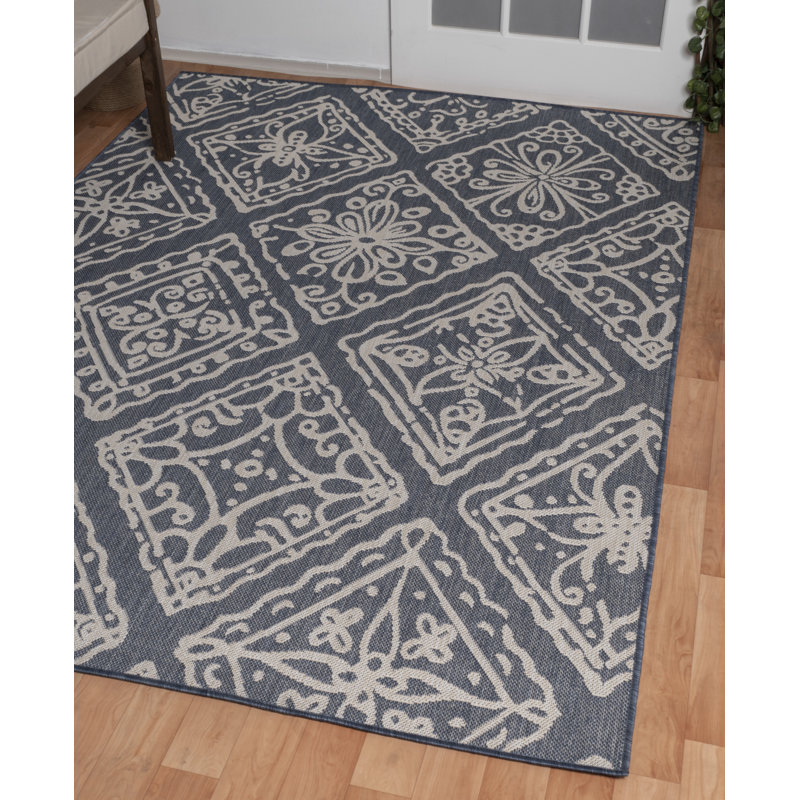 Tapis d'intérieur / d'extérieur Clarklake IOED.04.BL./Jule Premium Geometrics