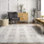 Tapis gris à motif géométrique Achilleas-1469479740