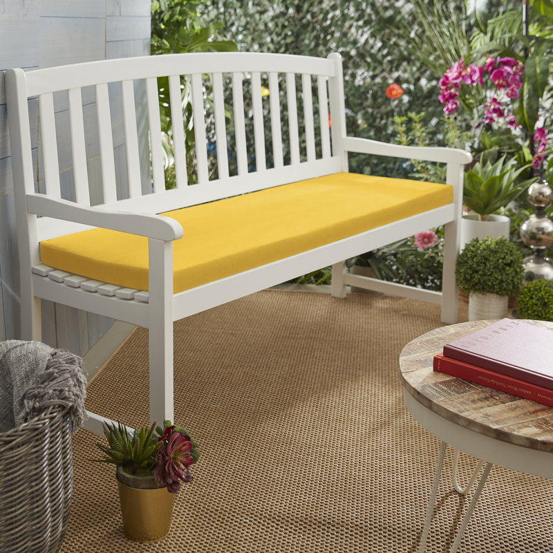 Coussin de siège d'extérieur Sunbrella, L 48 po x P 19 po