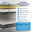 Winksleep Hybrid Memory Foam & Spring Mattress – Orthopaedic Support with Open Coil-92585097