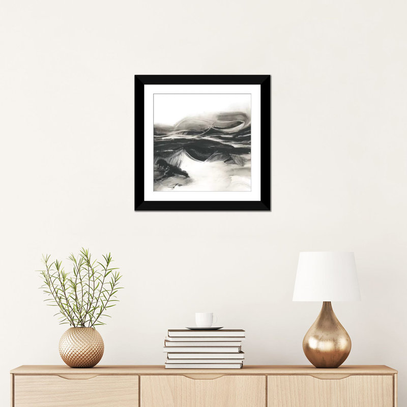 « static rechargement i », reproduction d’impression sur toile, H 18 po x l 18 po x P 1,5 po, Toile avec cadre noir