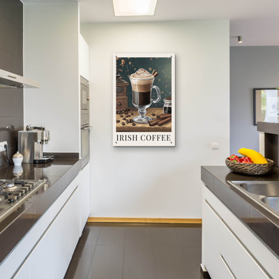 «Irish Coffee» par Andreas Magnusson, art mural en verre acrylique