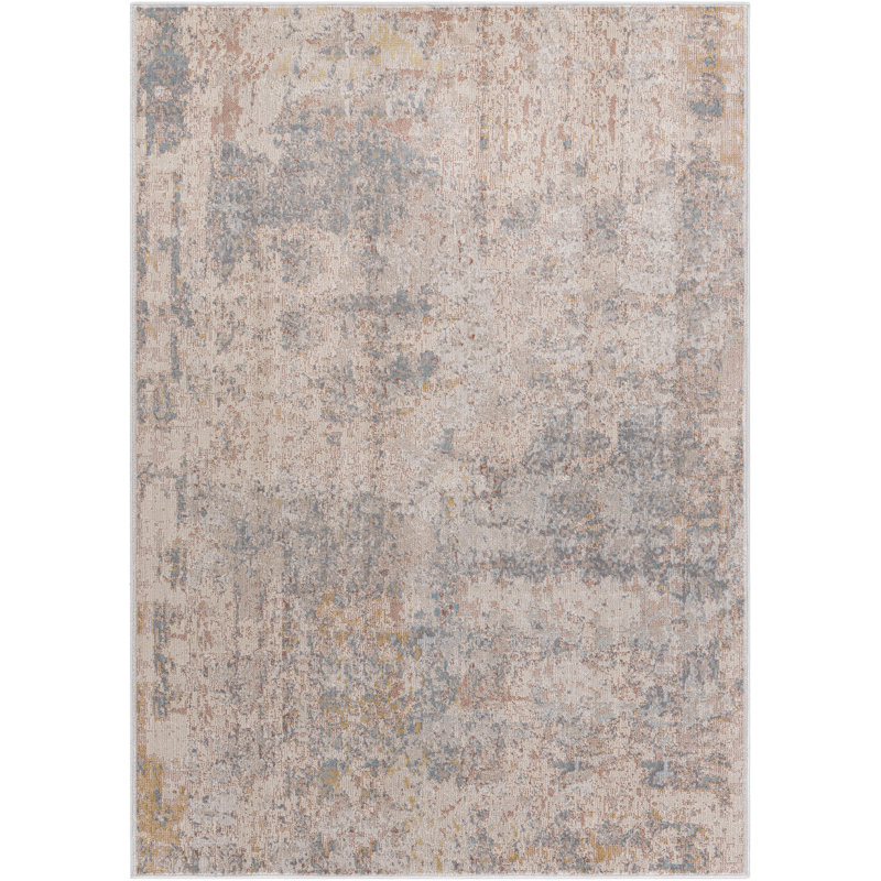 Abstract Indoor Rug, Rectangle 1'11" x 2'11"