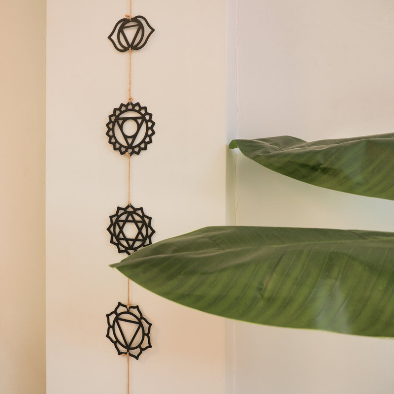 Chakra Metal Wall Decor