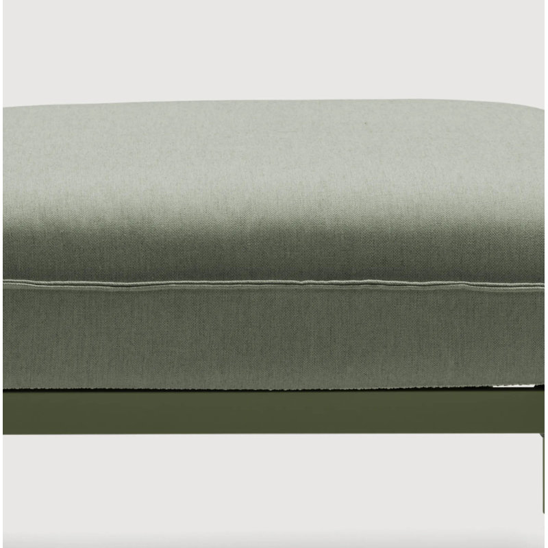 Outdoor Ottoman, Olive