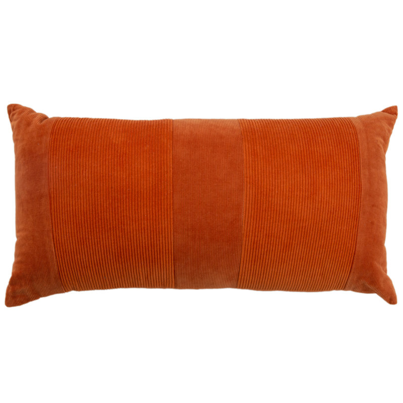  Cotton Velvet Throw Pillow, Red