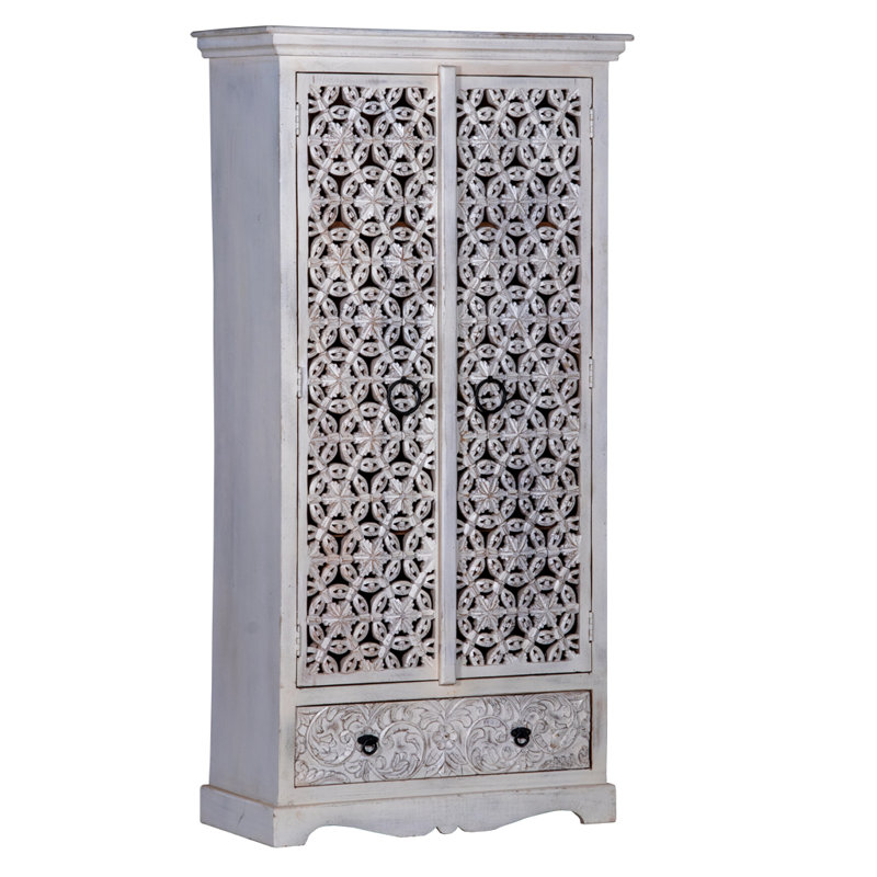 Armoire Sargeant, Blanc délavé