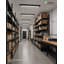 Bande DEL linéaire standard E2 Lighting de 1,2 m (4 pi) avec batterie de secours de 4 W, 5 puissances réglables, 5 températures de couleur sélectionnables, noire, ensemble de 6