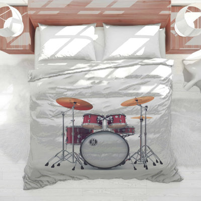 Red Drum Kit Comforter